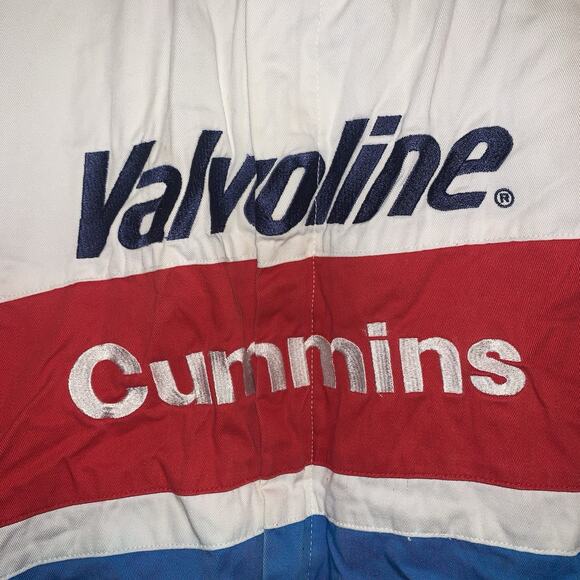 Mark Martin NASCAR Winston Cup Roush Valvoline Chase Authentics Racing Jacket L - Picture 12 of 13